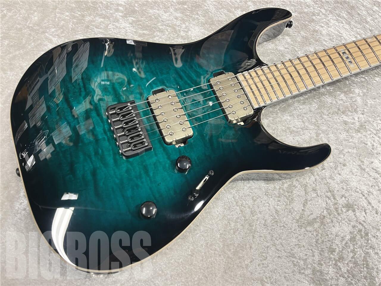 【即納可能】E-II（イーツー）M-II NT HS QM（Black Turquoise Burst）　名古屋店