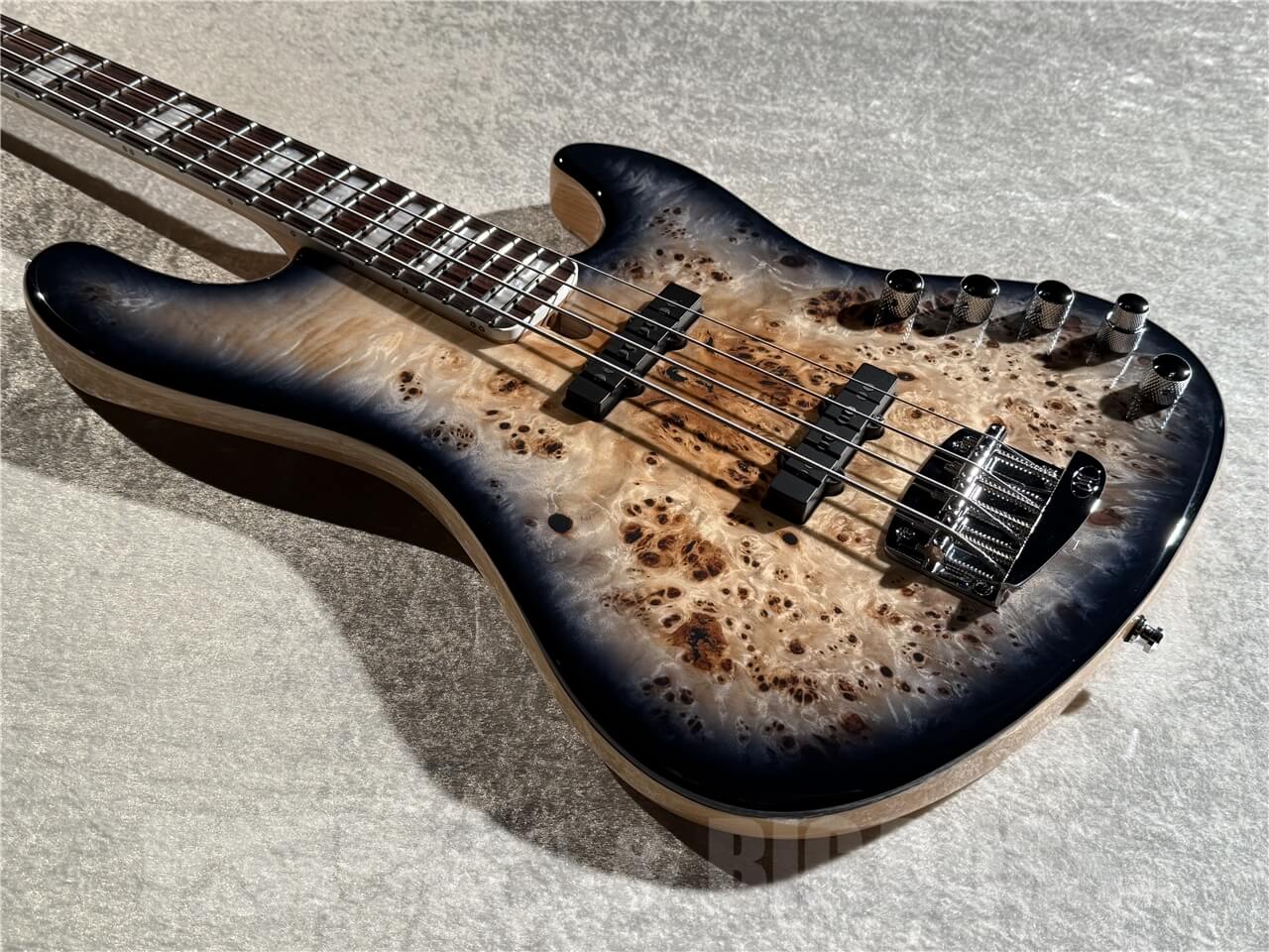 【即納可能】MAYONES(メイワンズ) Jabba Custom EP4 (Trans Natural Black Burst Gloss) 札幌店