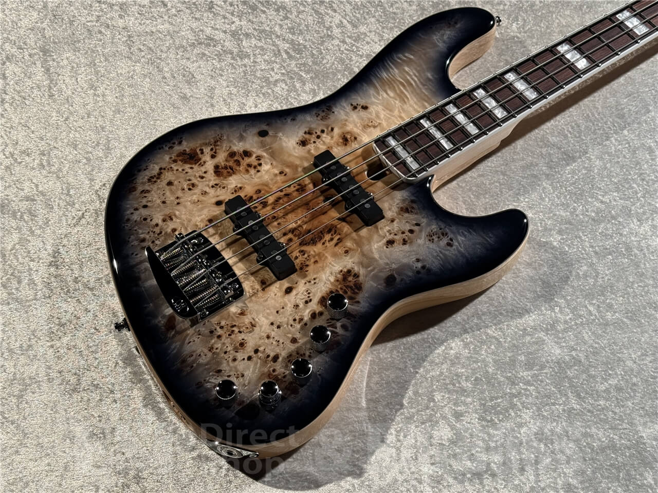 【即納可能】MAYONES(メイワンズ) Jabba Custom EP4 (Trans Natural Black Burst Gloss) 札幌店