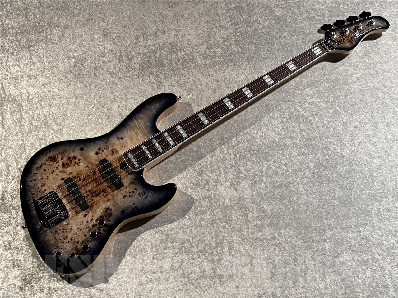 【即納可能】MAYONES(メイワンズ) Jabba Custom EP4 (Trans Natural Black Burst Gloss) 札幌店