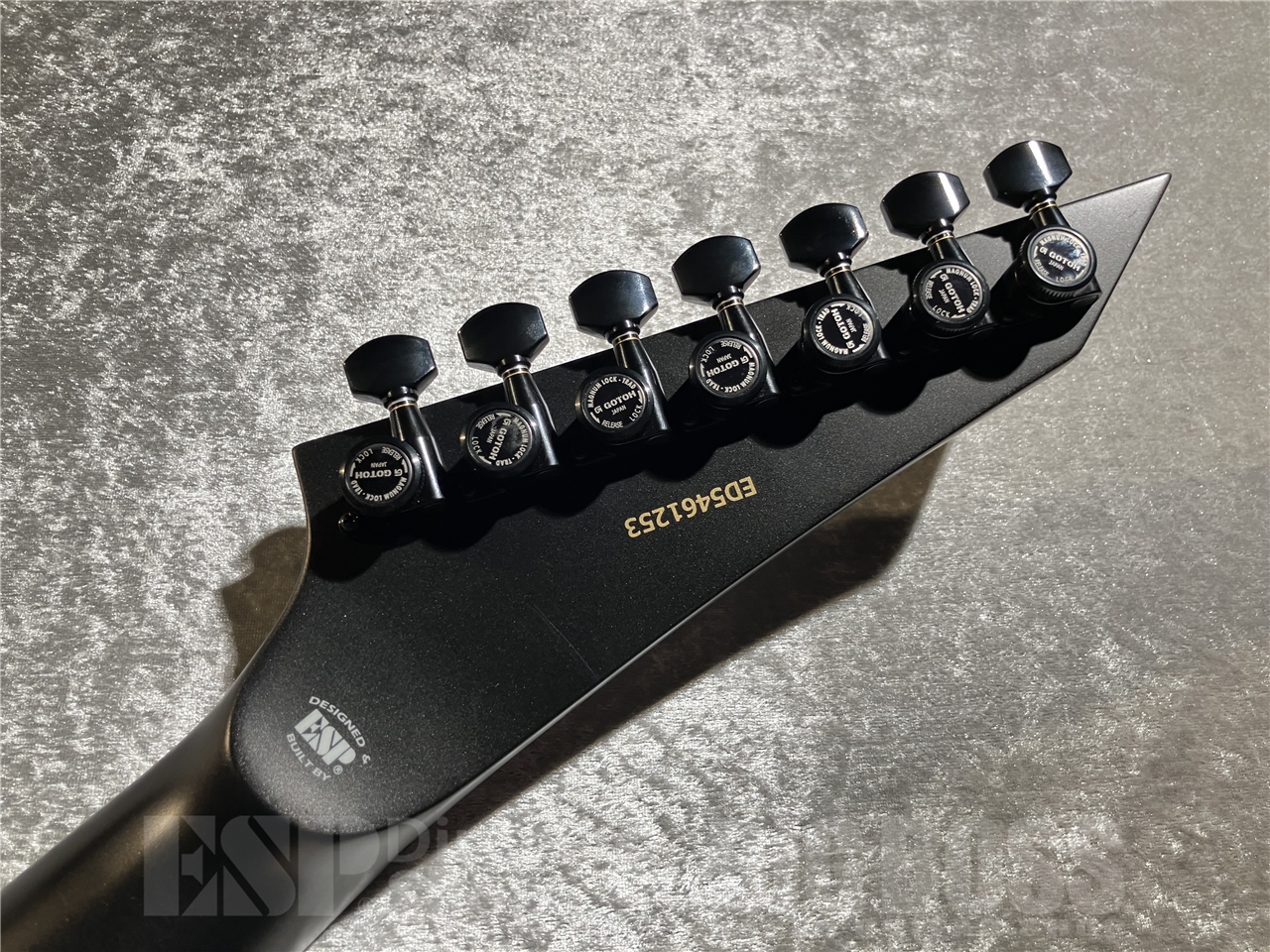 【即納可能】EDWARDS(エドワーズ) E-M-II-7 (Metallic Black Satin) 札幌店