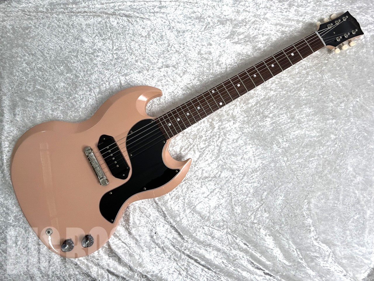 【即納可能/中古品】Gibson(ギブソン) Custom Shop 1963 SG Junior Reissue "CME Spec" Antique Shell Pink VOS お茶の水駅前店(東京)