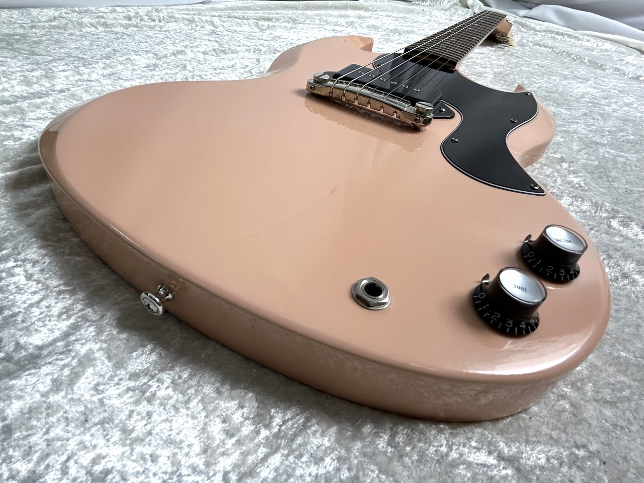 【即納可能/中古品】Gibson(ギブソン) Custom Shop 1963 SG Junior Reissue "CME Spec" Antique Shell Pink VOS お茶の水駅前店(東京)