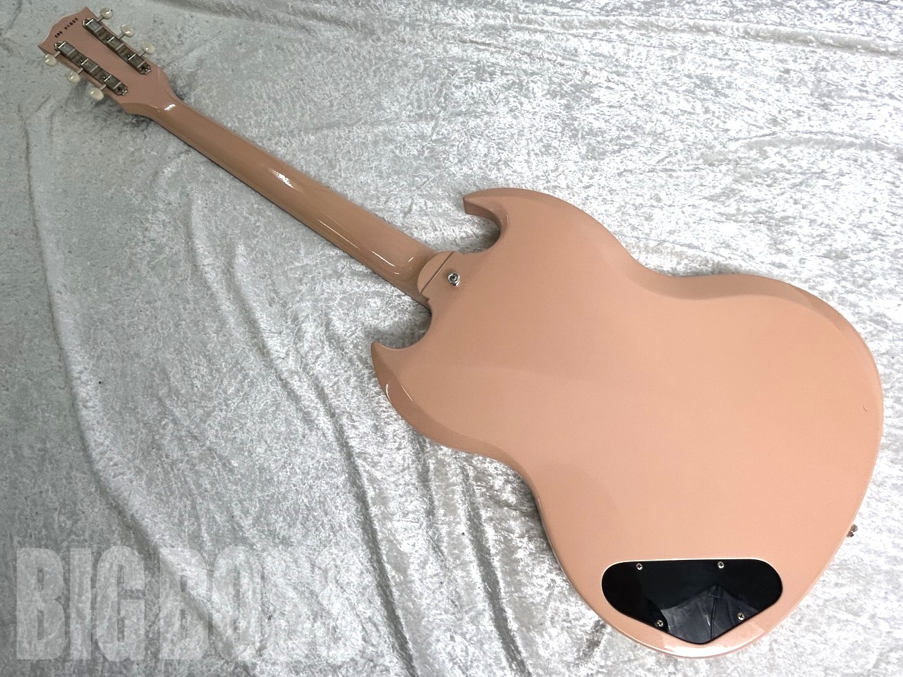 【即納可能/中古品】Gibson(ギブソン) Custom Shop 1963 SG Junior Reissue "CME Spec" Antique Shell Pink VOS お茶の水駅前店(東京)