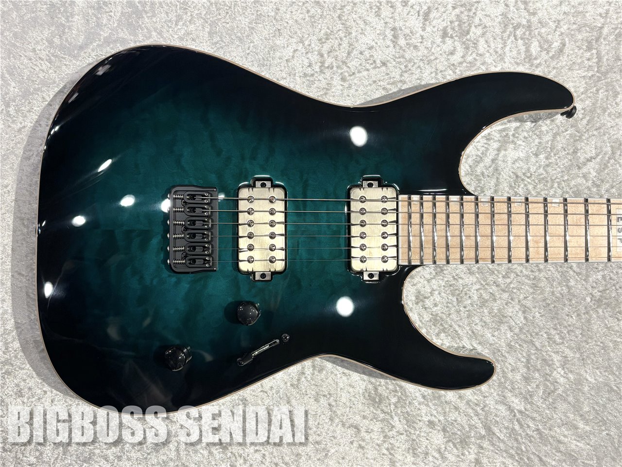 【即納可能】E-II (イーツー)  M-II NT HS QM / Black Turquoise Burst  仙台店