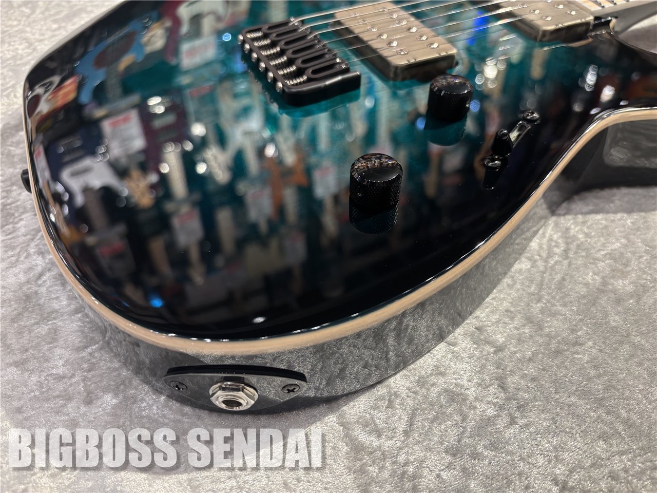 【即納可能】E-II (イーツー)  M-II NT HS QM / Black Turquoise Burst  仙台店