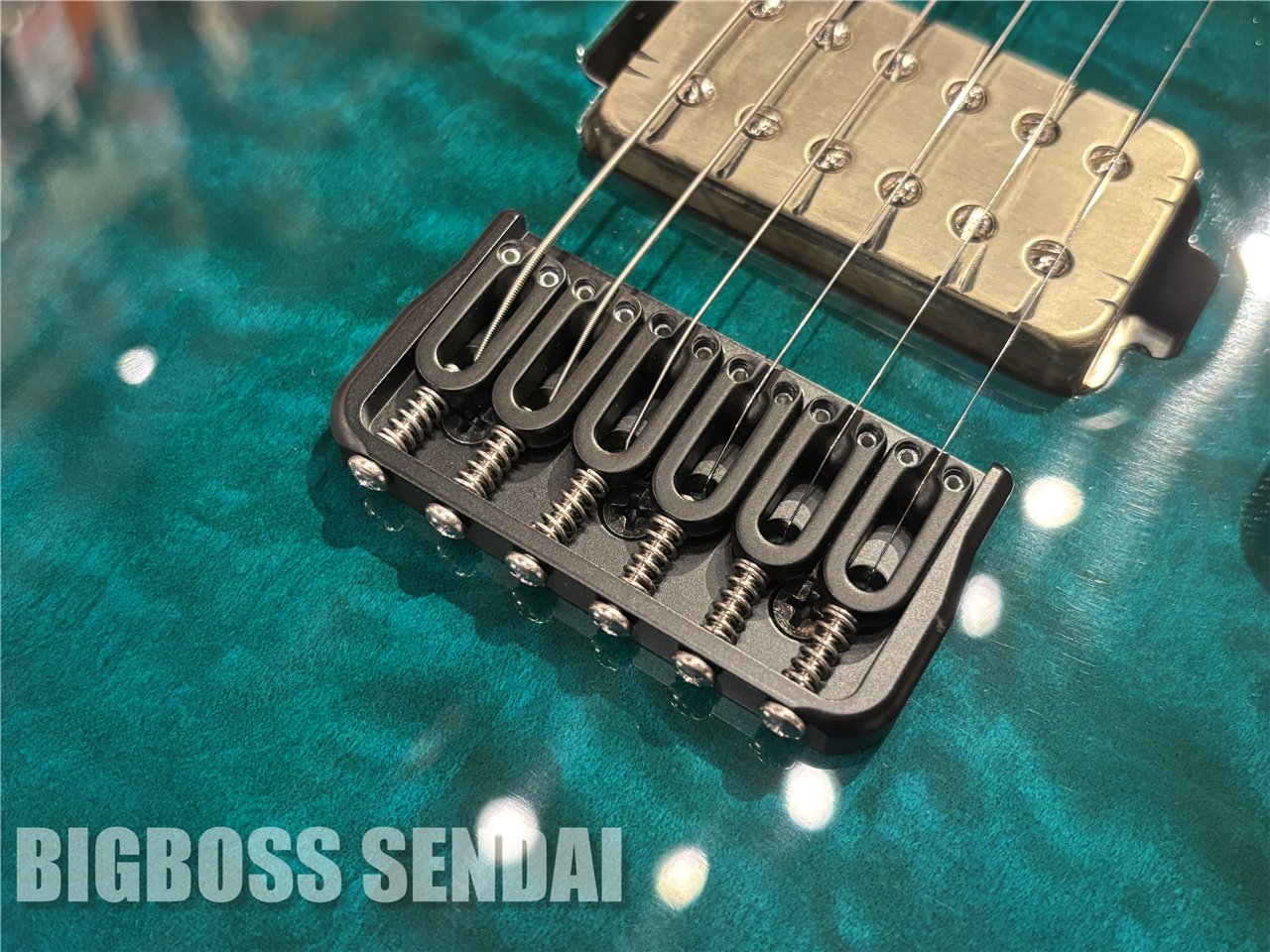 【即納可能】E-II (イーツー)  M-II NT HS QM / Black Turquoise Burst  仙台店