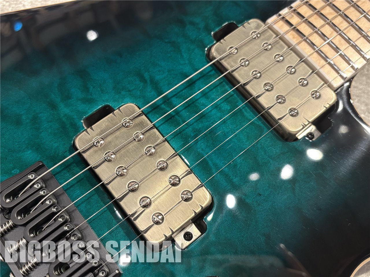 【即納可能】E-II (イーツー)  M-II NT HS QM / Black Turquoise Burst  仙台店