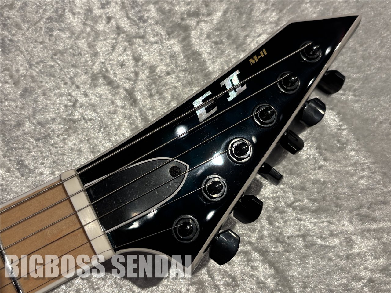 【即納可能】E-II (イーツー)  M-II NT HS QM / Black Turquoise Burst  仙台店