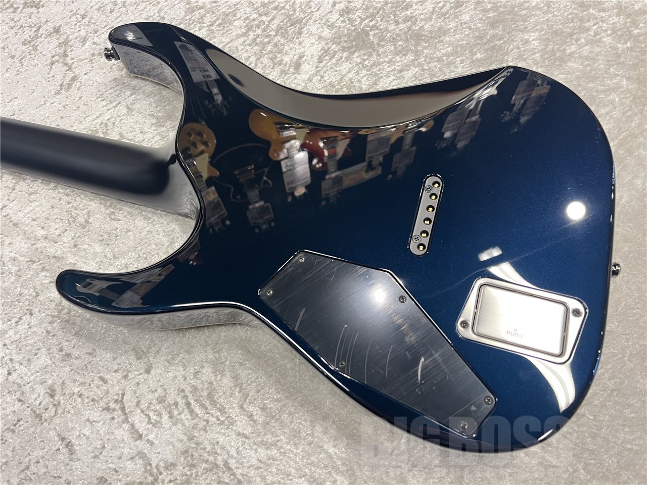 【即納可能】ESP(イーエスピー) M-II CTM NT/FM（Black Aqua Burst C w/Blue Pearl Black）　名古屋店