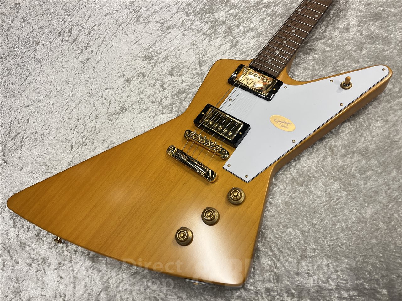 【即納可能】Epiphone（エピフォン）1958 Korina Explorer（Aged Natural）　名古屋店