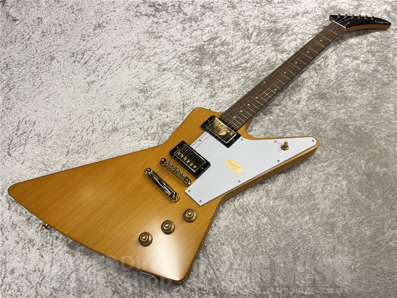 【即納可能】Epiphone（エピフォン）1958 Korina Explorer（Aged Natural）　名古屋店