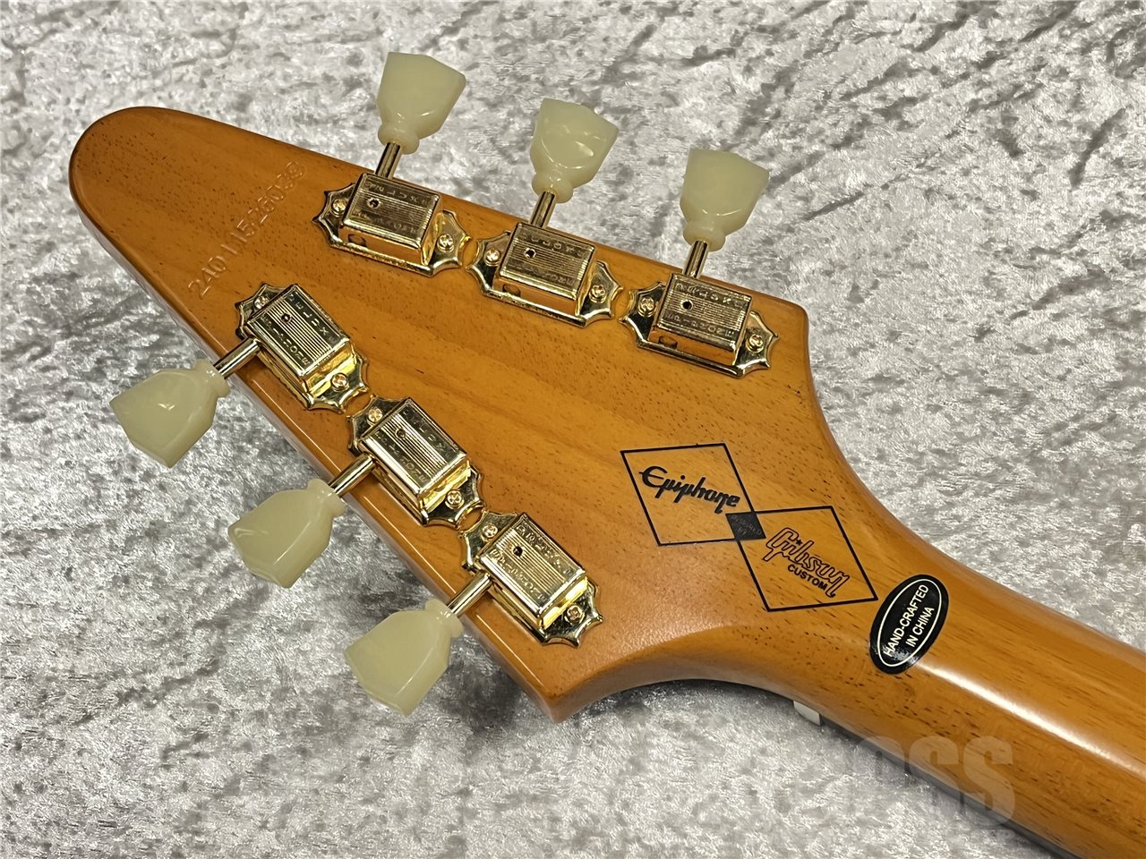 【即納可能】Epiphone（エピフォン）1958 Korina Flying V（Aged Natural）　名古屋店