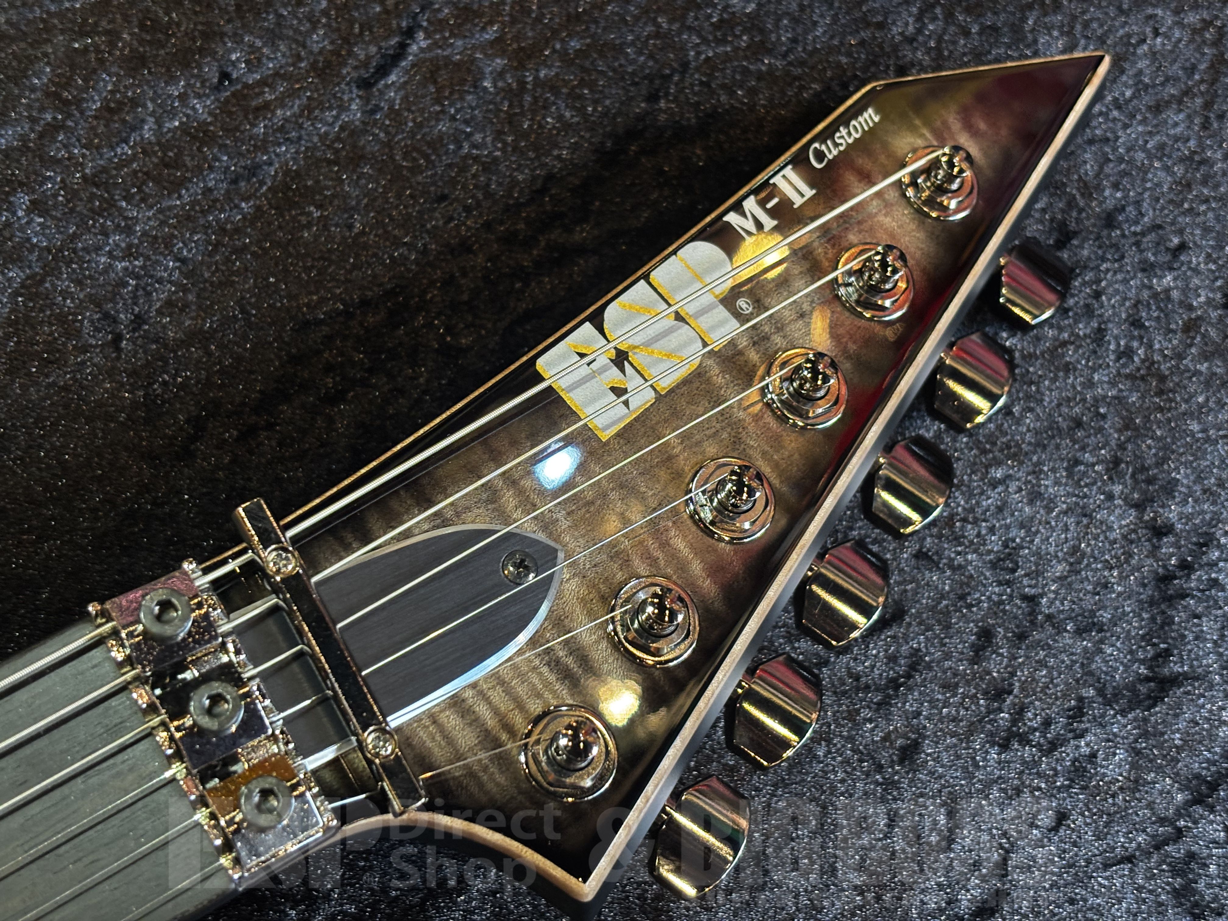 ESP (イーエスピー)M-II CTM FR/FM【Charcoal Burst w/White Pearl Black】福岡店