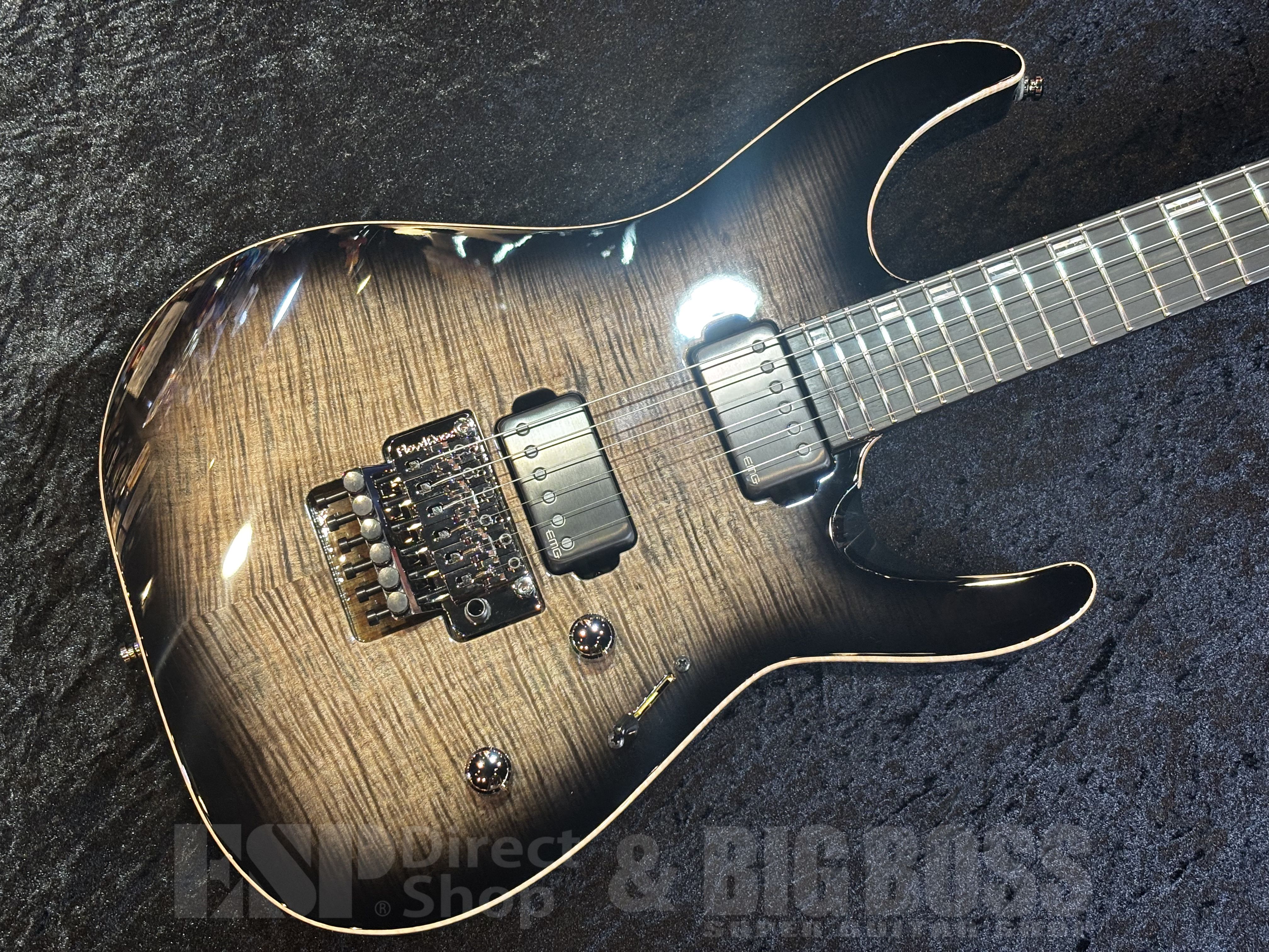 ESP (イーエスピー)M-II CTM FR/FM【Charcoal Burst w/White Pearl Black】福岡店