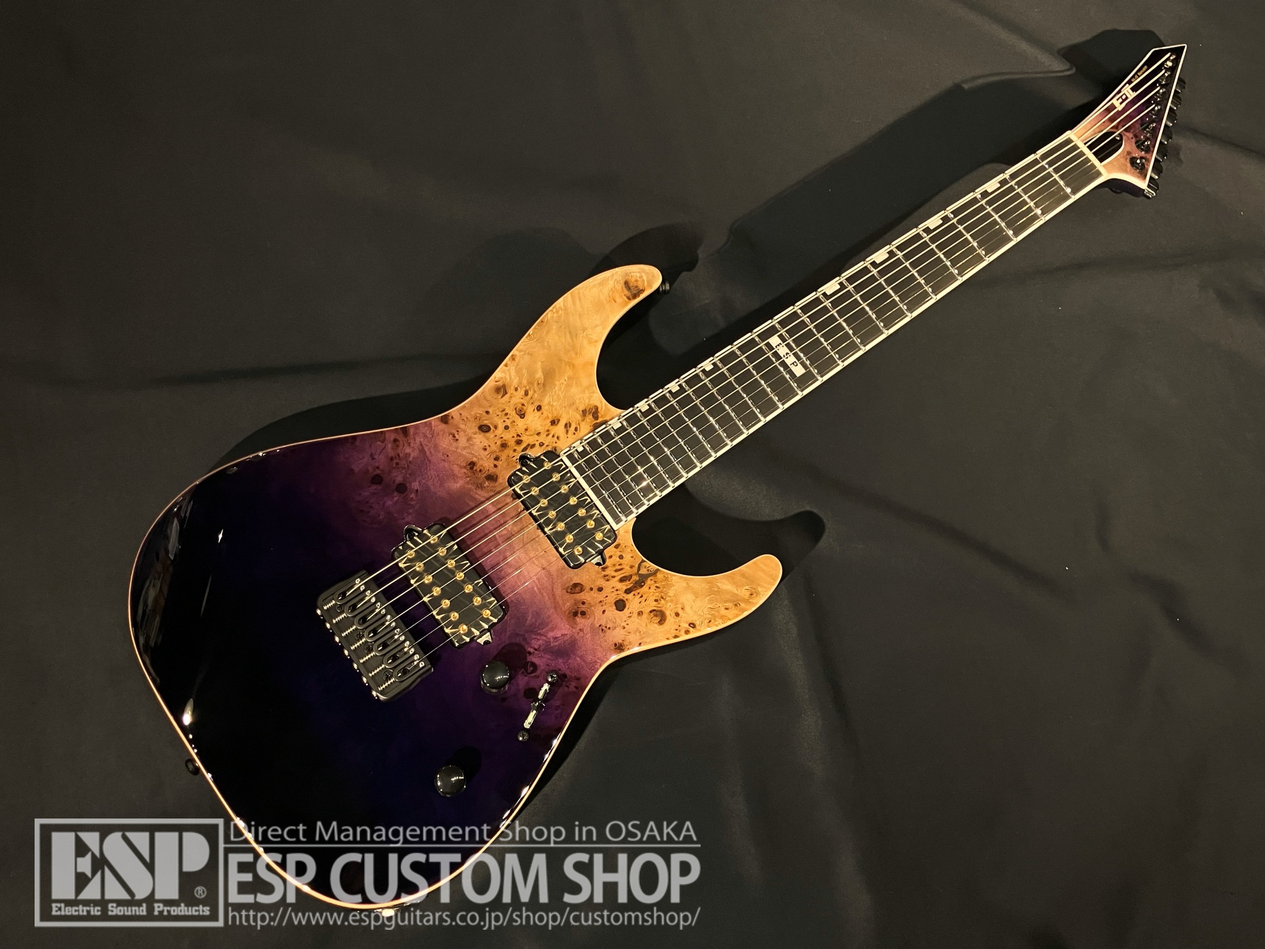 【即納可能】E-II(イーツー) M-II 7NT HS BM / Purple Natural Fade 大阪店