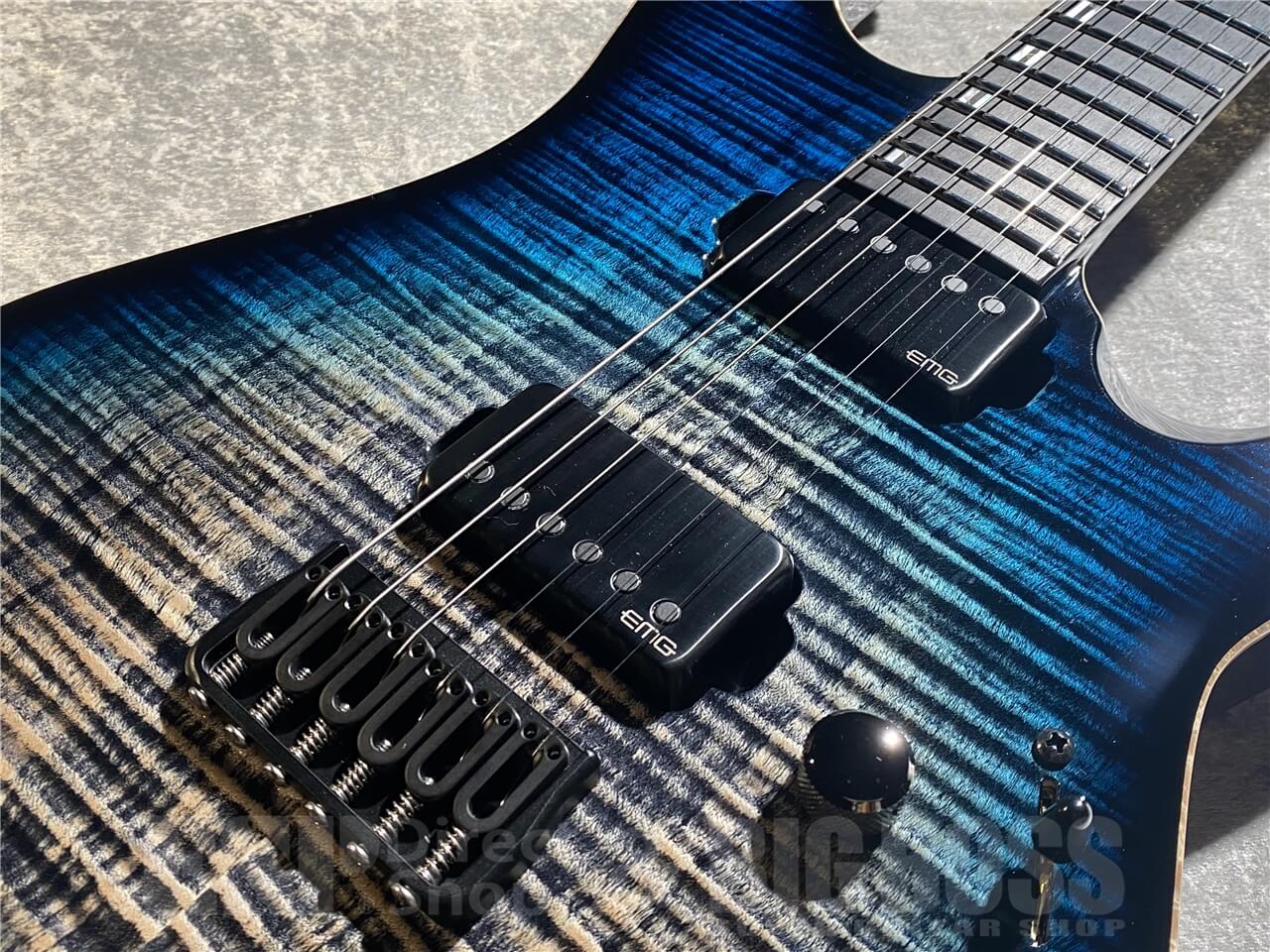 【即納可能】ESP(イ―エスピー) M-II CTM NT/FM (Black Aqua Burst C w/Blue Pearl Black) 札幌店