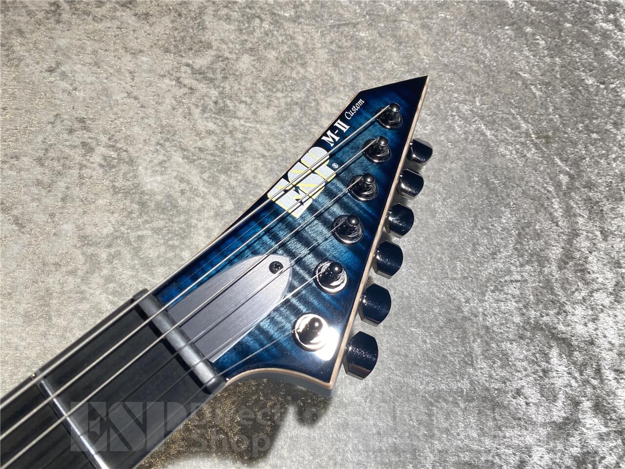 【即納可能】ESP(イ―エスピー) M-II CTM NT/FM (Black Aqua Burst C w/Blue Pearl Black) 札幌店