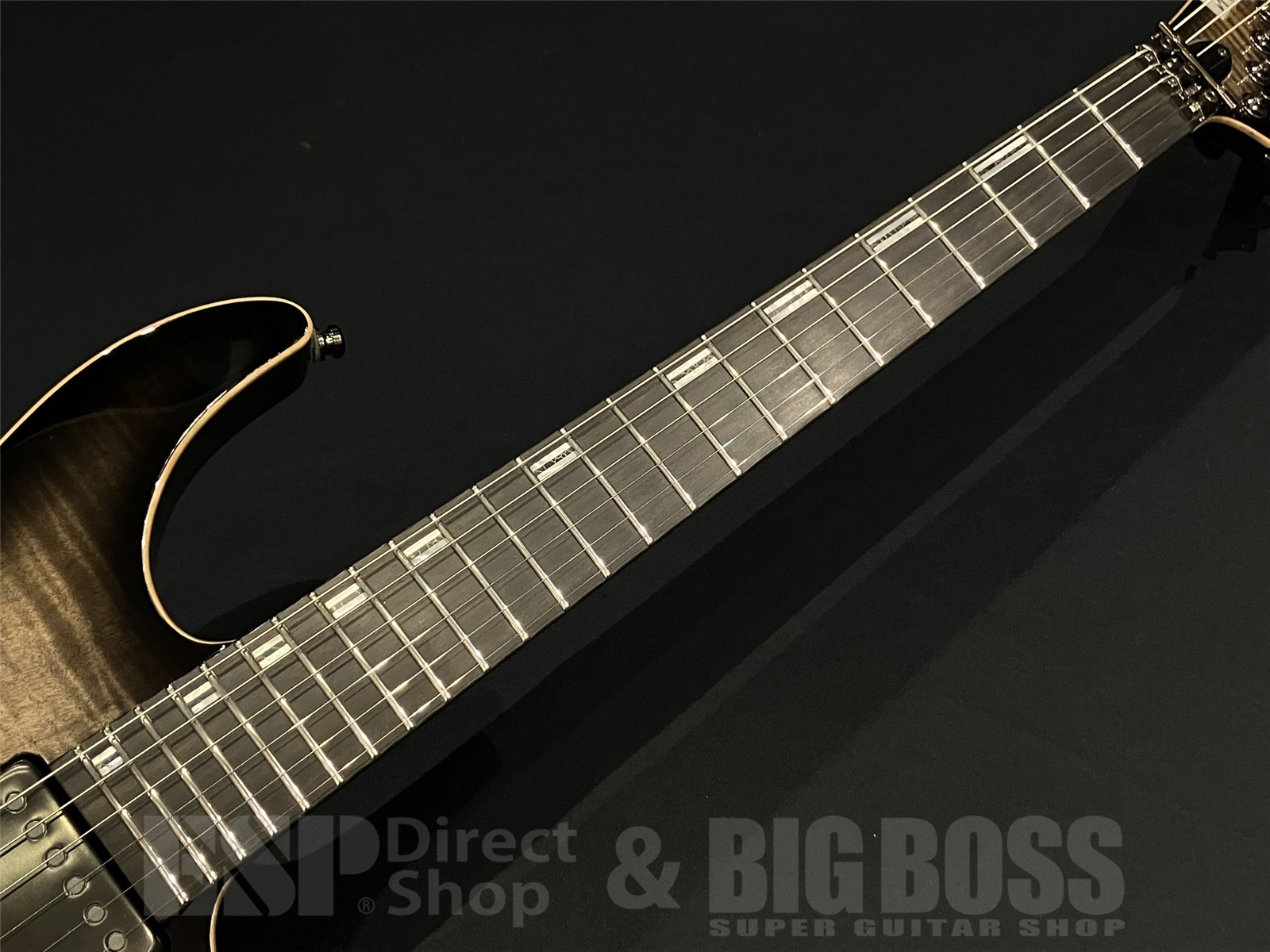 【即納可能】ESP(イーエスピー) M-II CTM FR/FM / Charcoal Burst w/White Pearl Black 京都店