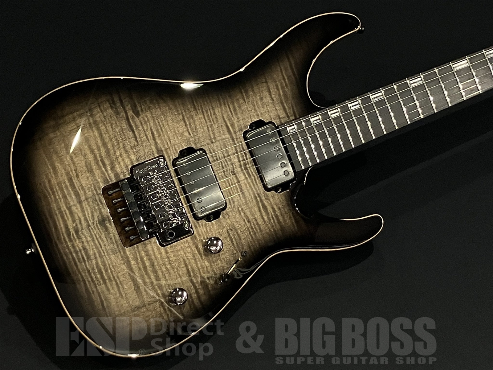 【即納可能】ESP(イーエスピー) M-II CTM FR/FM / Charcoal Burst w/White Pearl Black 京都店