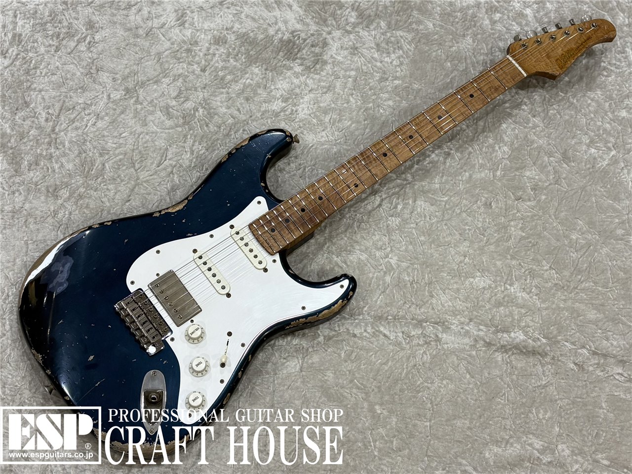 【即納可能】Xotic XSC-2 / Mercedes Blue Heavy Aged / Alder / Roasted Flame Maple Neck　渋谷店