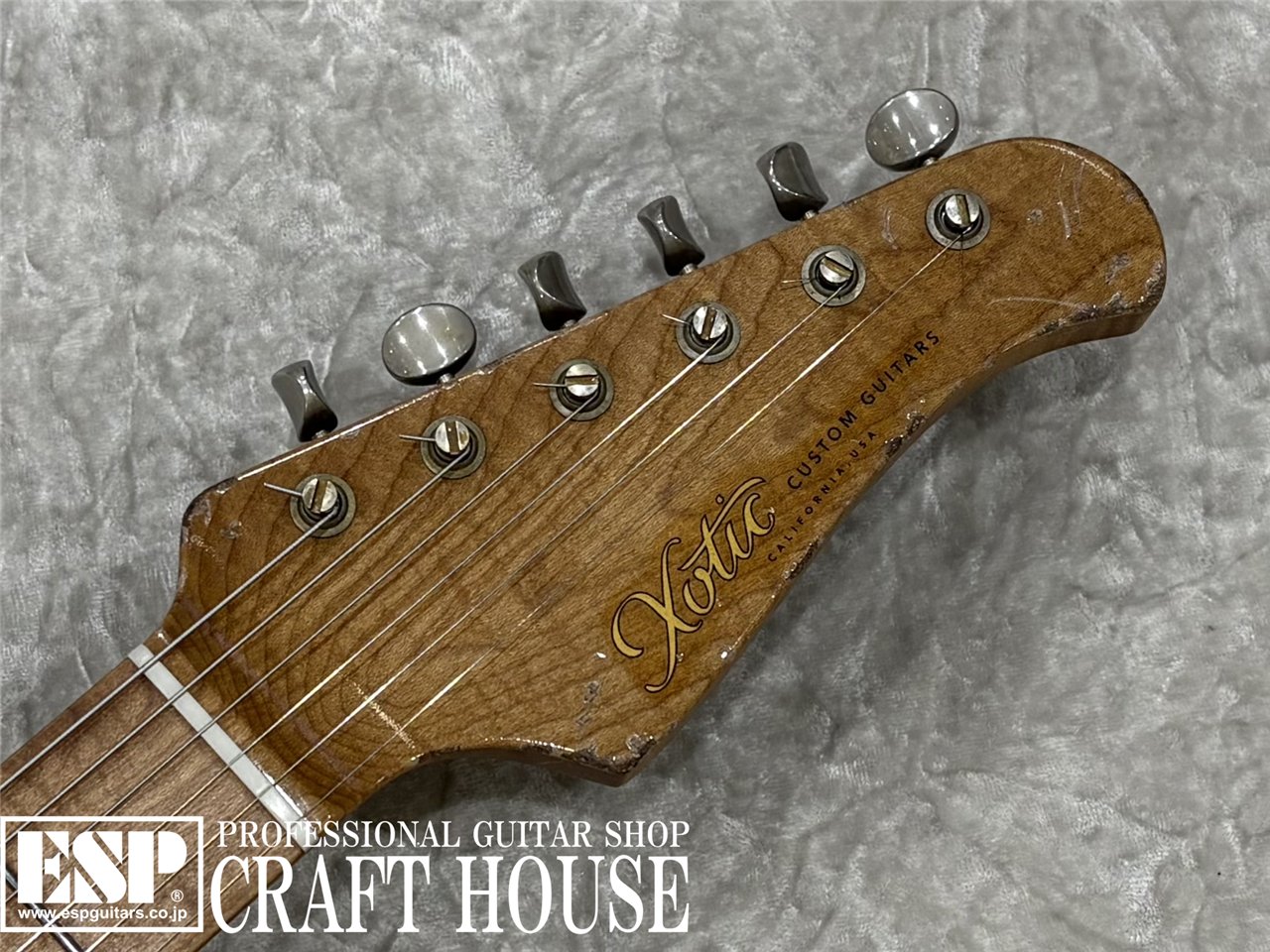 【即納可能】Xotic XSC-2 / Mercedes Blue Heavy Aged / Alder / Roasted Flame Maple Neck 渋谷店