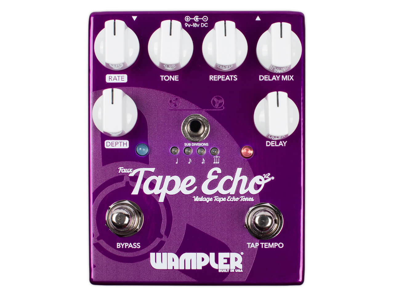 Wampler Pedals(ワンプラーペダル)Faux Tape Echo v2(エコー)