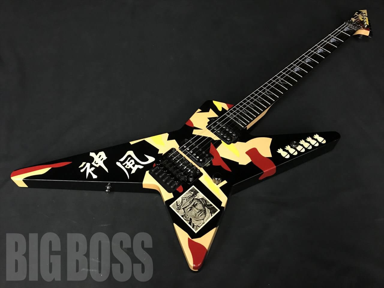 【受注生産】ESP(イーエスピー) ANCHANG STAR -KAMIKAZE- (SEX MACHINEGUNS/ANCHANGモデル)