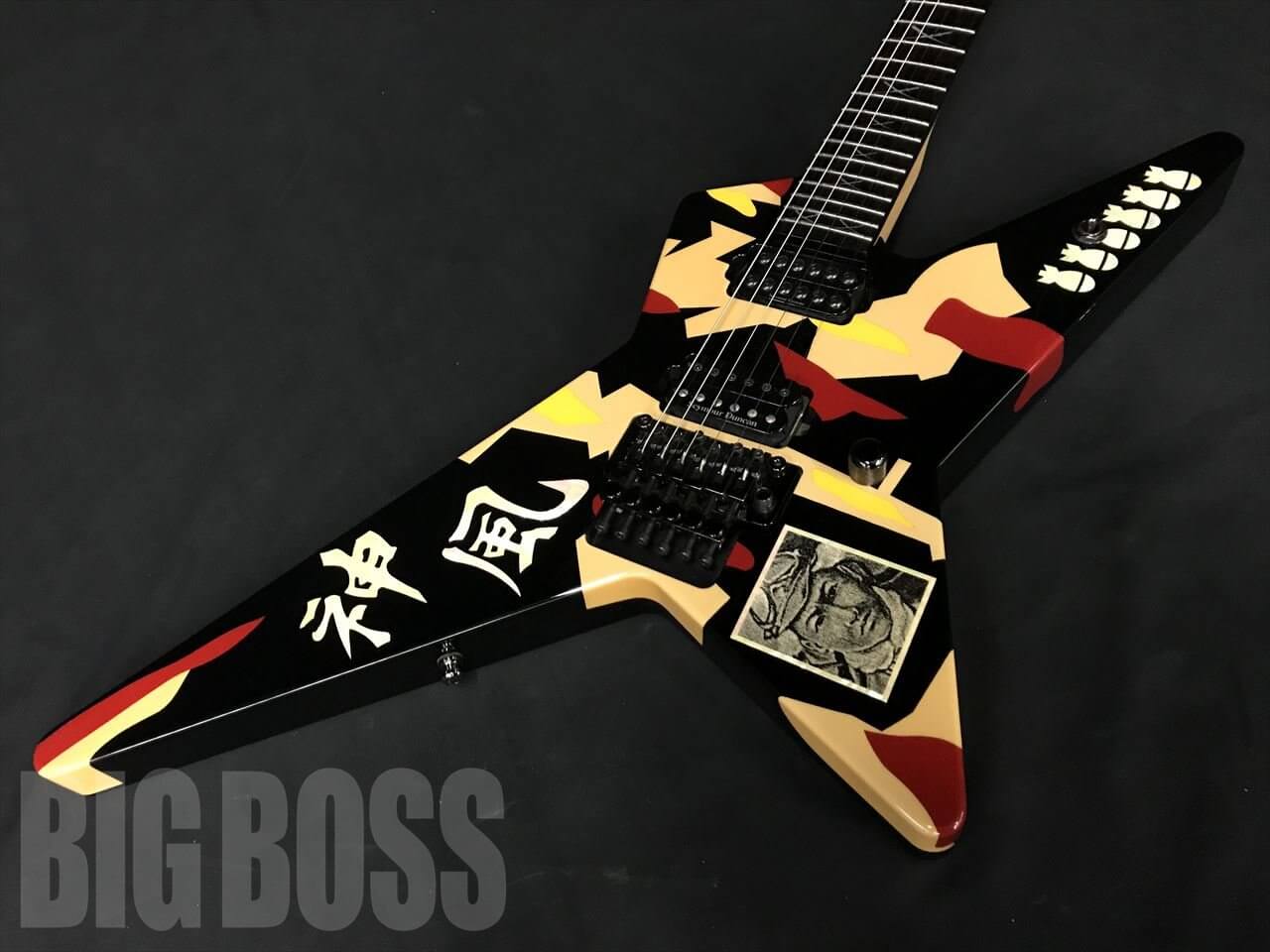 【受注生産】ESP(イーエスピー) ANCHANG STAR -KAMIKAZE- (SEX MACHINEGUNS/ANCHANGモデル)