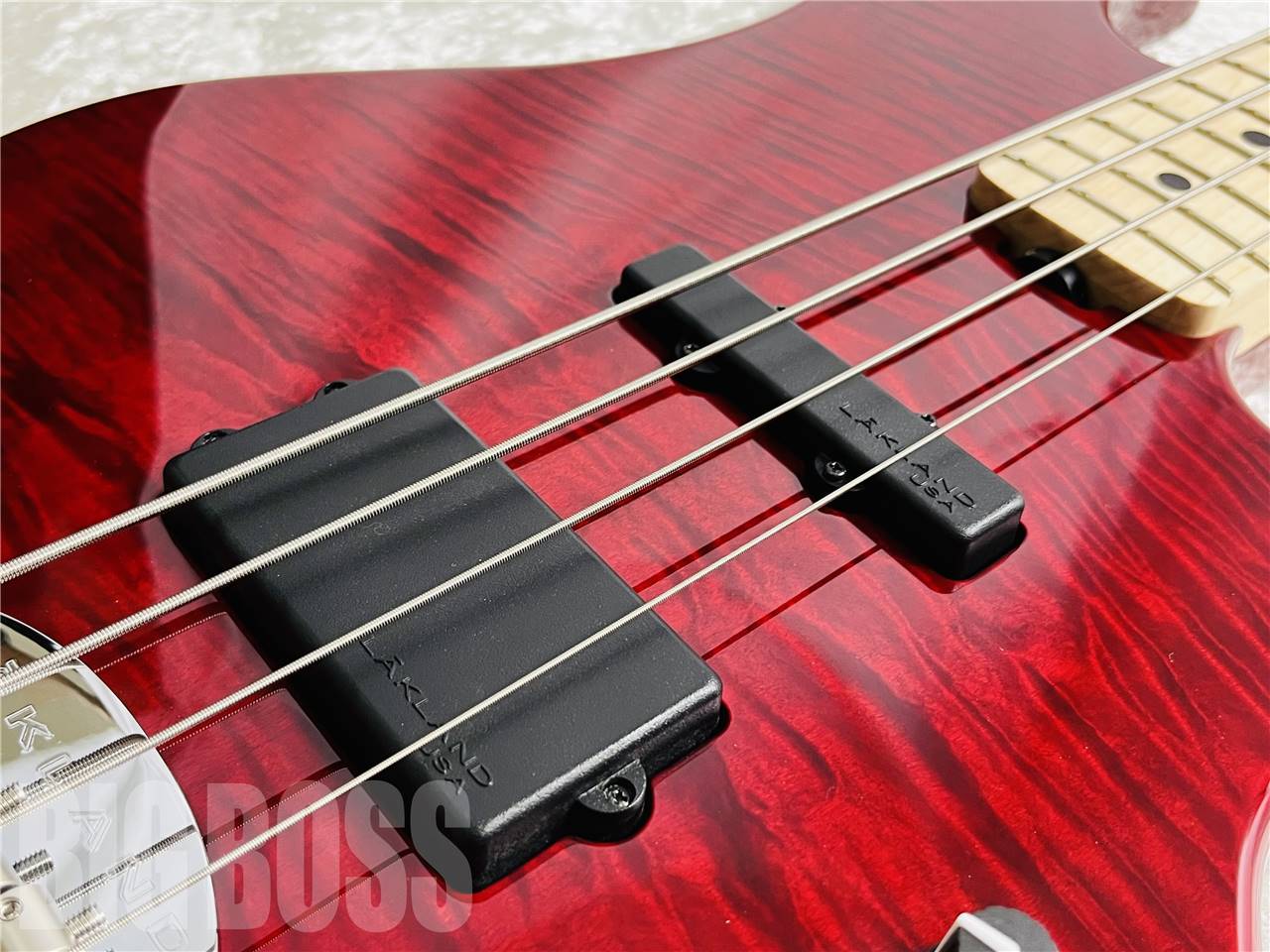 【即納可能】LAKLAND(レイクランド) Shoreline SL44-94 Deluxe Burgundy Translucent / Maple FB お茶の水駅前店・別館