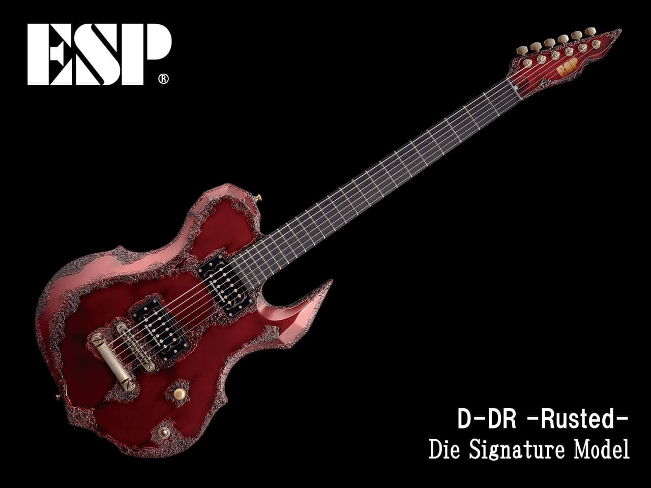 【受注生産】ESP(イーエスピー) D-DR -Rusted- (DIR EN GREY/Die Model)