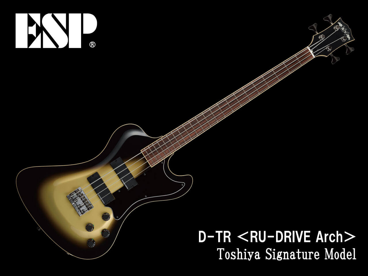 【受注生産】ESP(イーエスピー) D-TR ＜RU-DRIVE Arch＞ (DIR EN GREY/Toshiya Model)