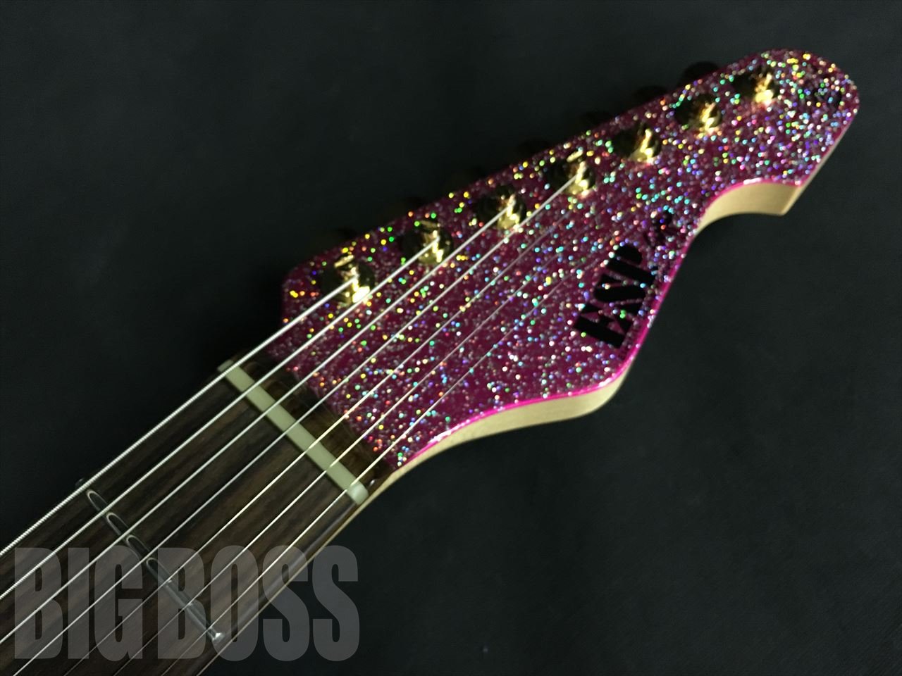 【受注生産】ESP(イーエスピー) SNAPPER-7 Ohmura Custom -Twinkle Pink- (大村孝佳モデル)