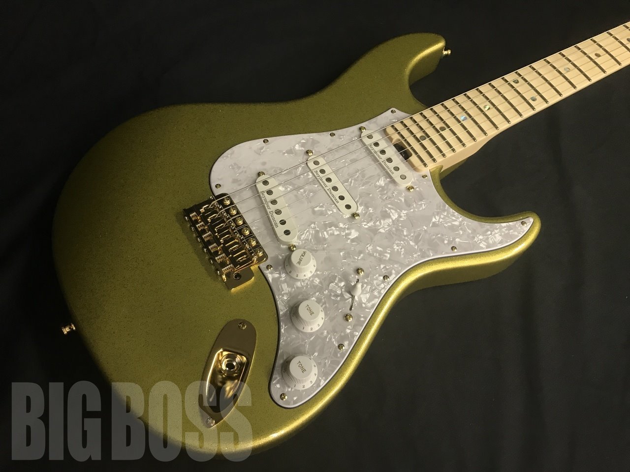 【受注生産】ESP(イーエスピー) SNAPPER Ohmura Custom -Eclipse Gold- (大村孝佳モデル)