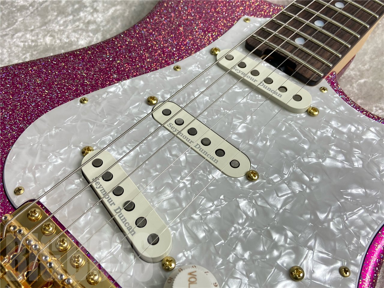 【受注生産】ESP(イーエスピー) SNAPPER Ohmura Custom /R -Twinkle Pink- (大村孝佳モデル)