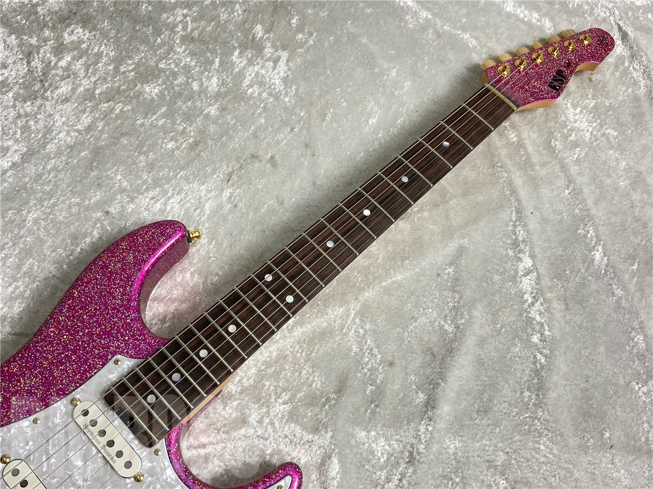 【受注生産】ESP(イーエスピー) SNAPPER Ohmura Custom /R -Twinkle Pink- (大村孝佳モデル)