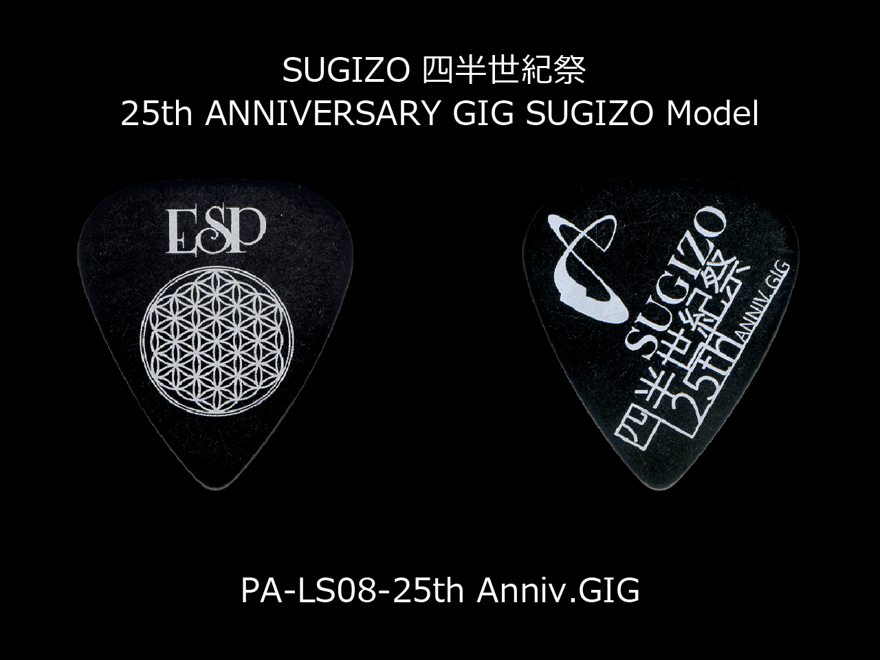 ESP(イーエスピー) Artist Pick Series PA-LS08-25th Anniv.GIG SUGIZO 四半世紀祭 25th ANNIVERSARY GIG SUGIZO Model (LUNA SEA/SUGIZOモデル)