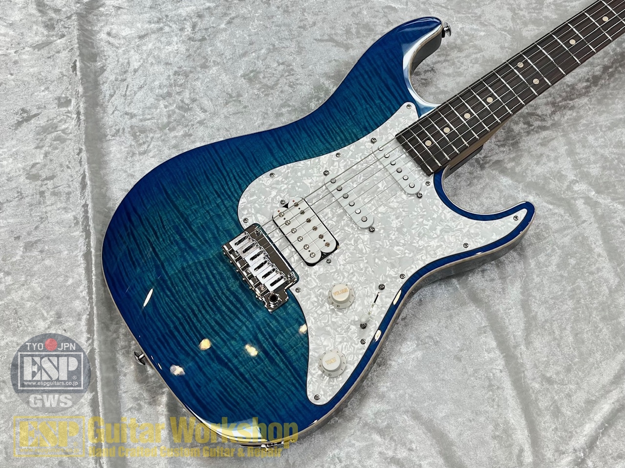 【即納可能】Suhr JE-Line Standard Plus MH/Aqua Blue Burst/ Pau Ferro/ GWS