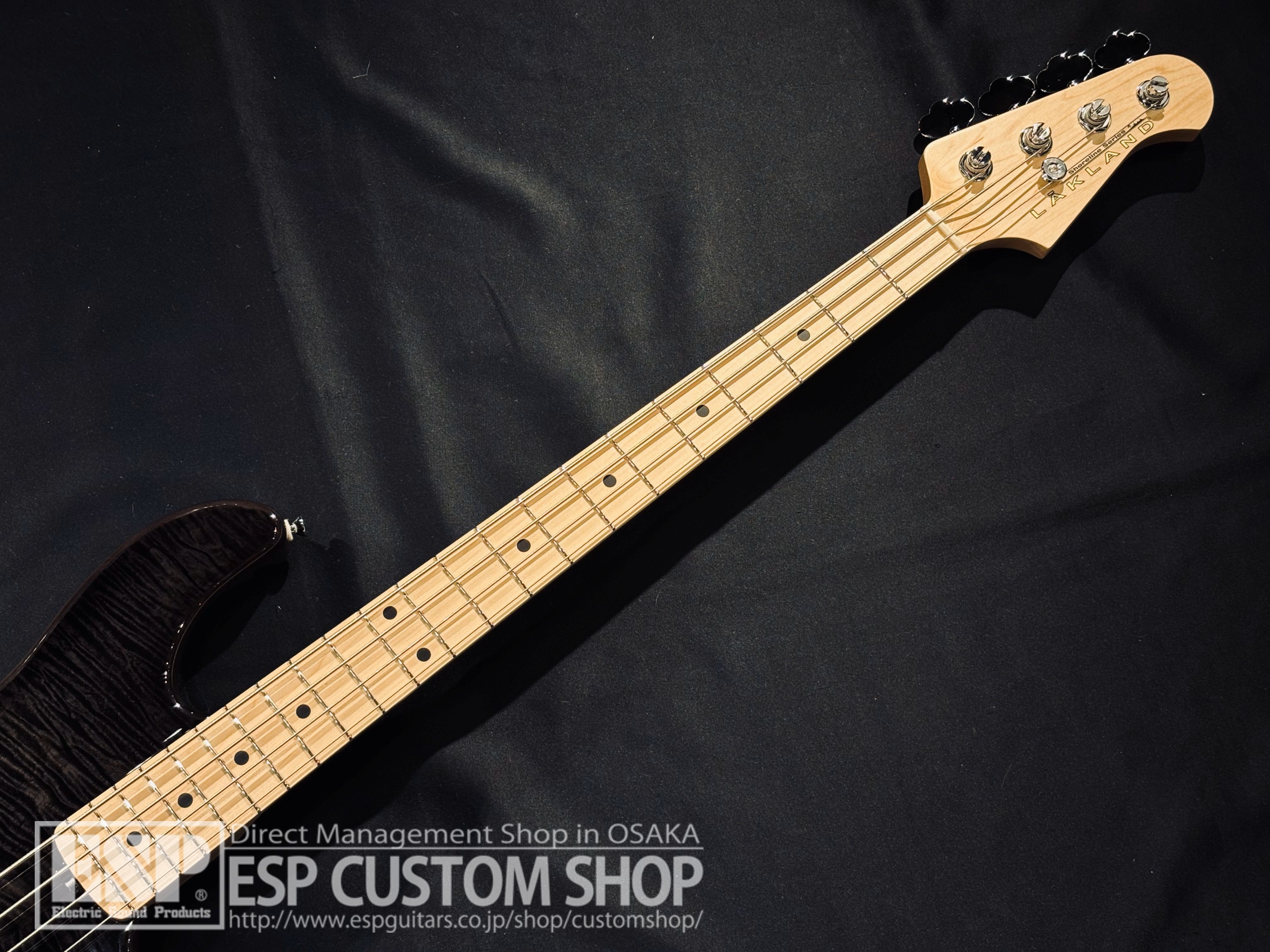 【即納可能】LAKLAND(レイクランド) SL44-94 Deluxe (Maple FB) / Black Translucent 大阪店