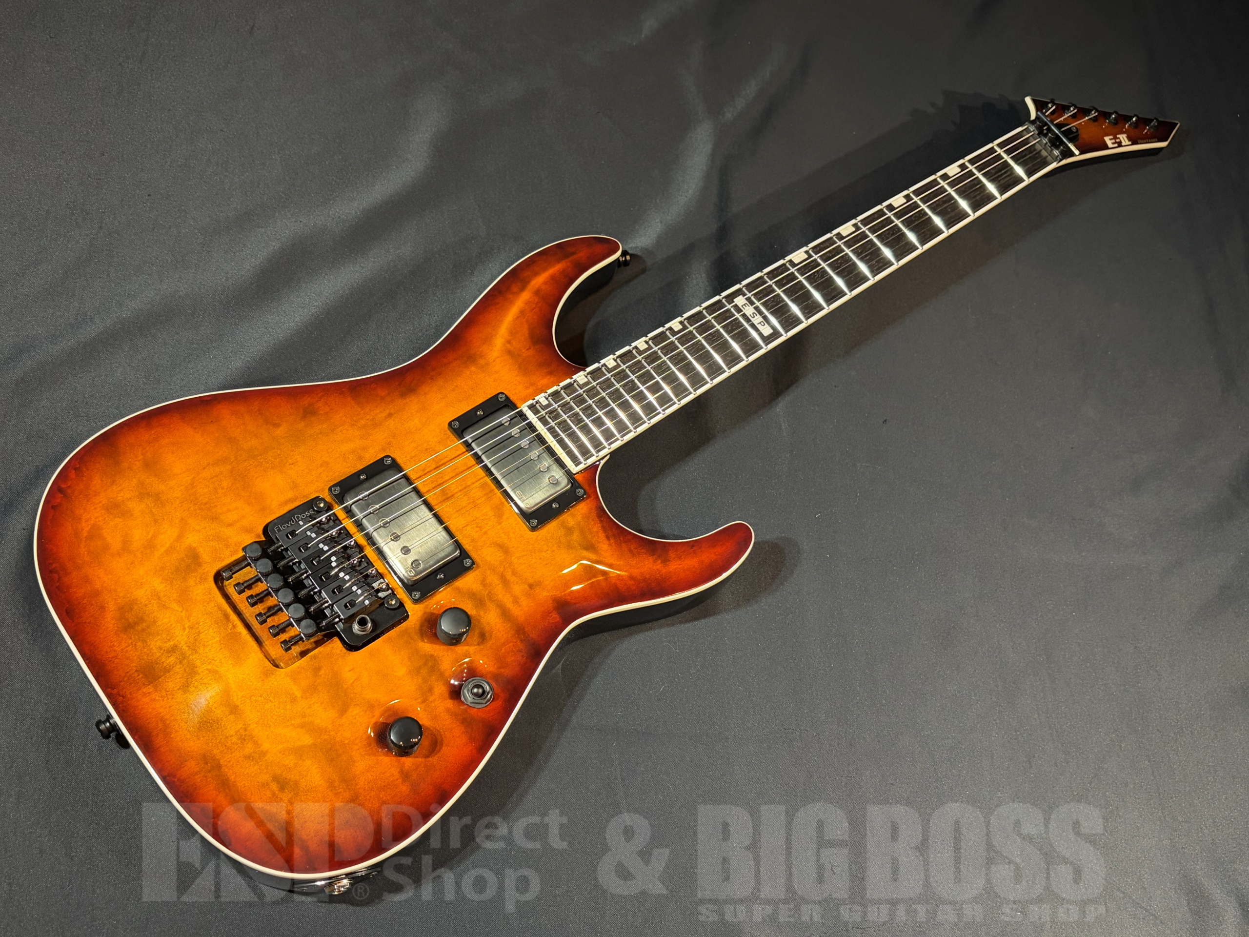 【即納可能】E-II(イーツー) HORIZON FR-II / Tiger Eye Sunburst 大阪店