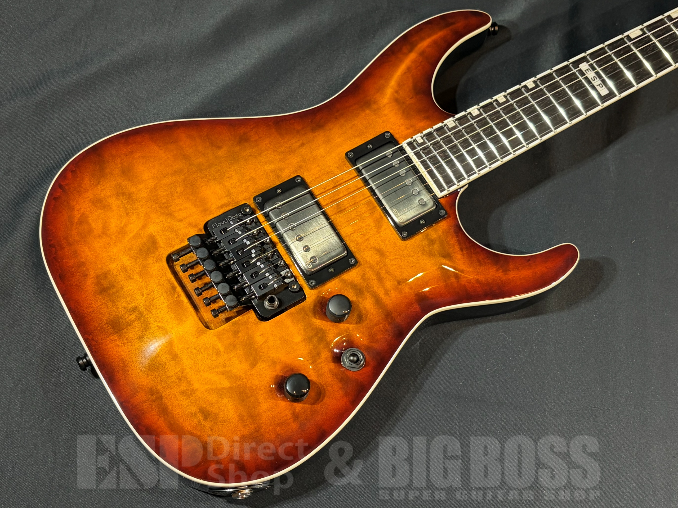 【即納可能】E-II(イーツー) HORIZON FR-II / Tiger Eye Sunburst 大阪店