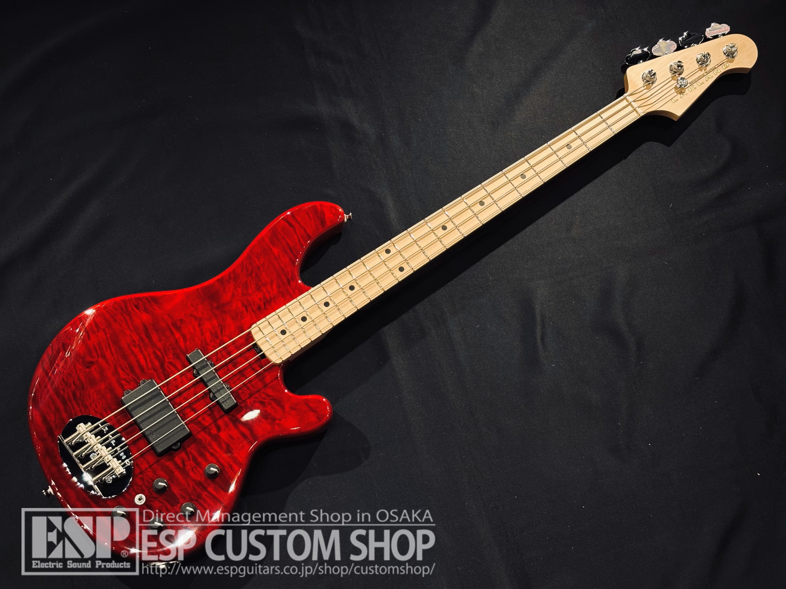 【即納可能】LAKLAND(レイクランド) SL44-94 Deluxe (Maple FB) / Burgundy Translucent 大阪店