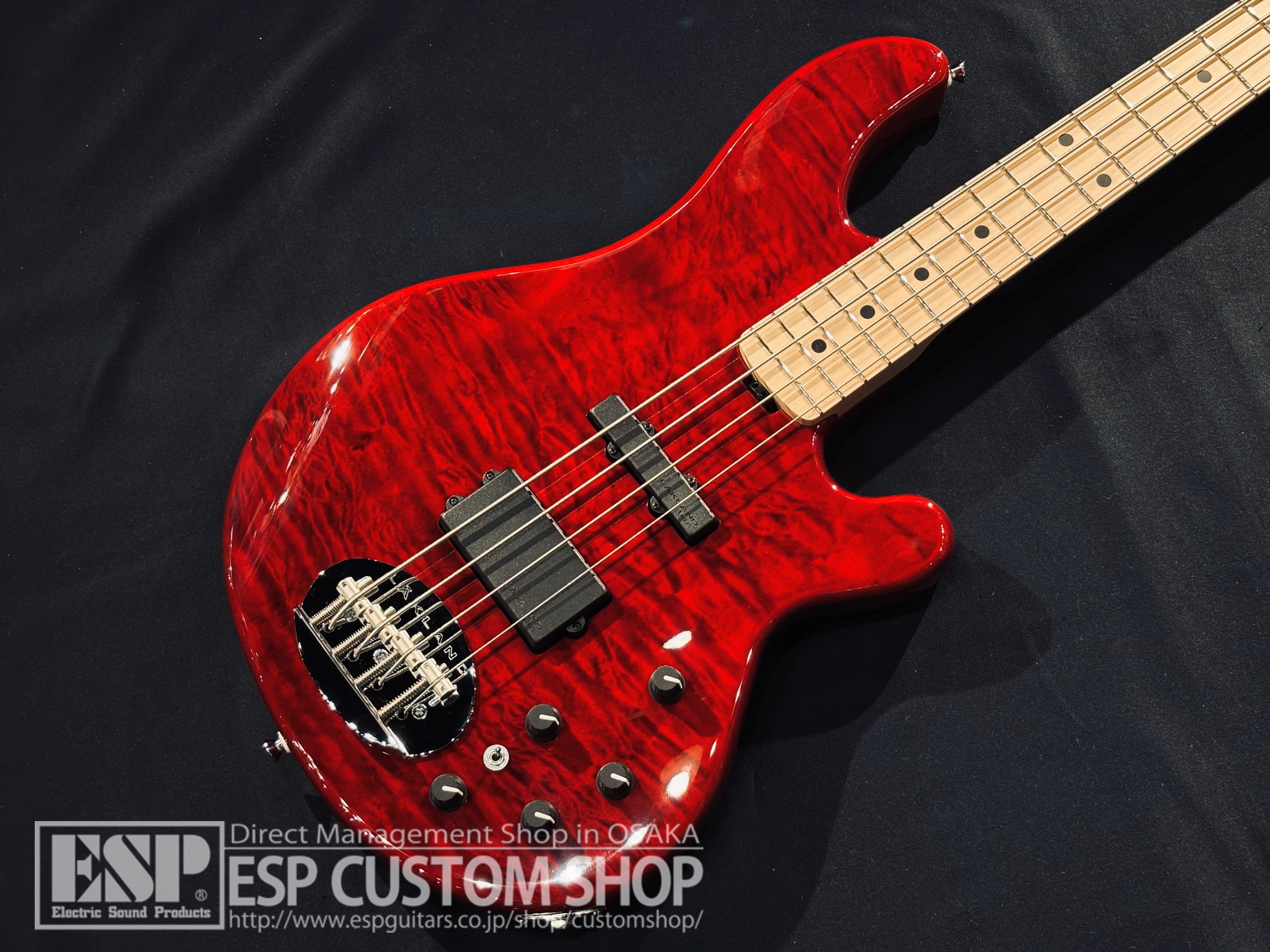 【即納可能】LAKLAND(レイクランド) SL44-94 Deluxe (Maple FB) / Burgundy Translucent 大阪店