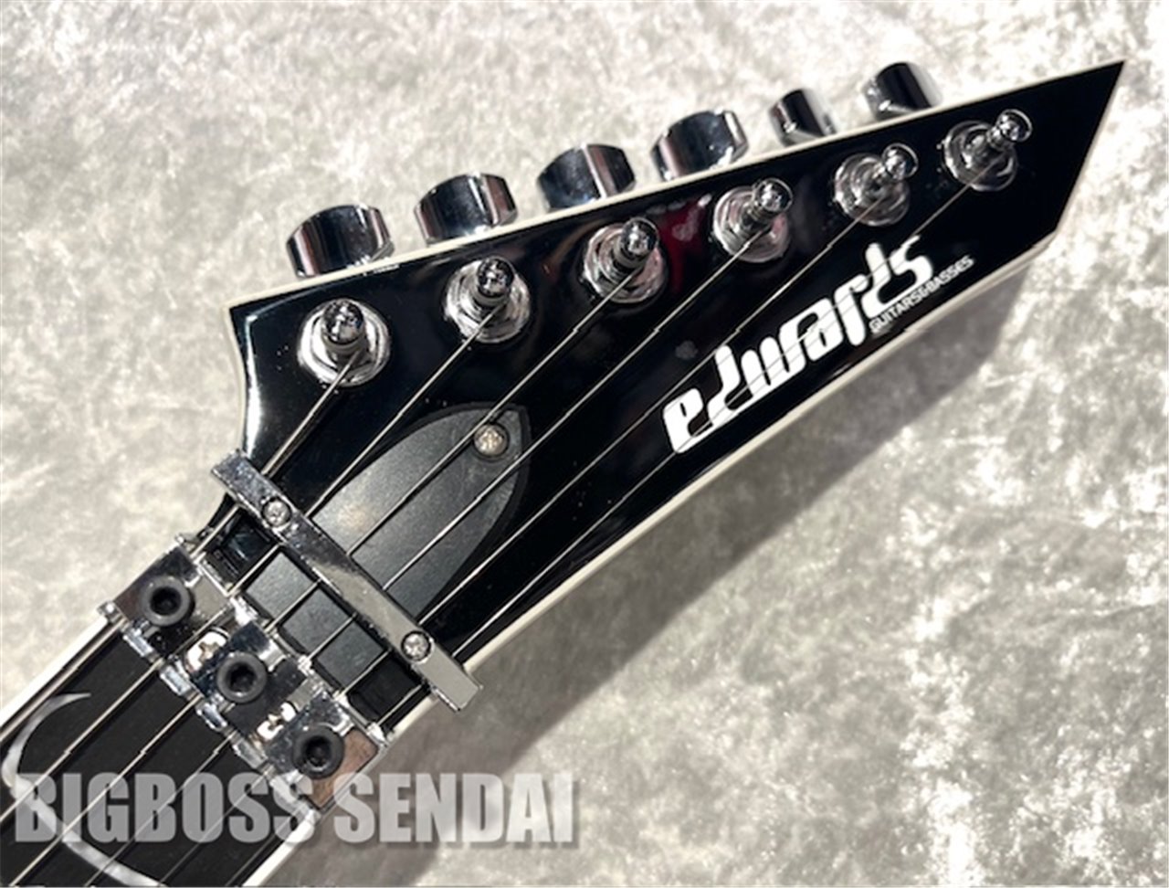 【即納可能】EDWARDS(エドワーズ)E-ALEXI SCYTHE Alexi Laiho Model / White with Black Pin Stripe 仙台店