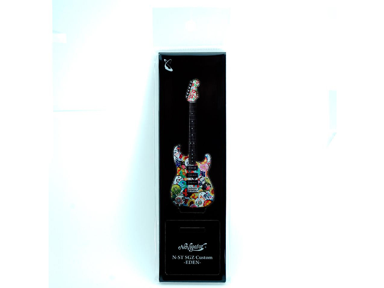 ESP Acrylic Keyholder Guitar Collection -SUGIZO Vol.1- AS-SGZ-01 (Navigator N-ST SGZ Custom -EDEN-) / スタンドタイプ