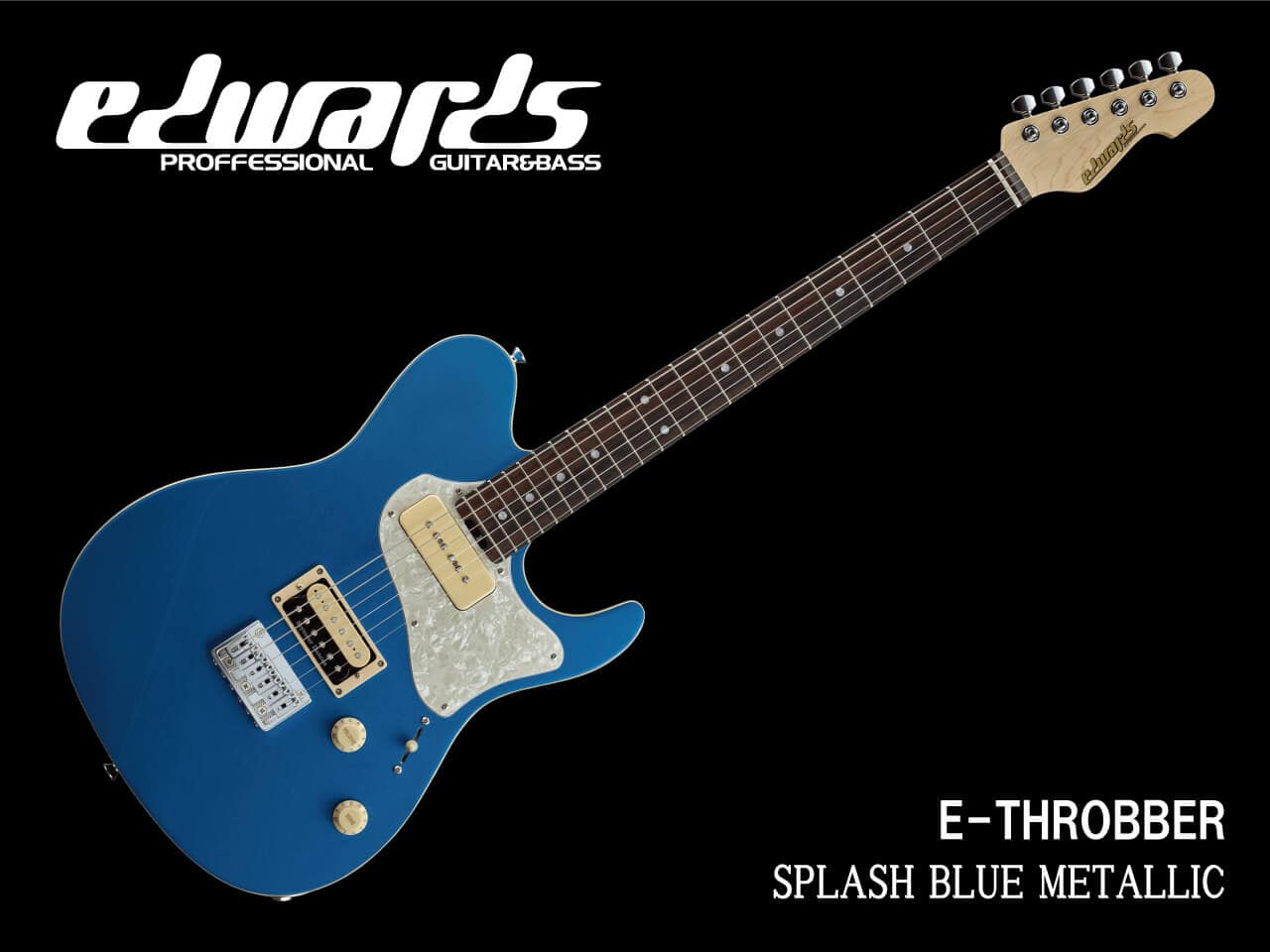 【お取寄せ商品】EDWARDS(エドワーズ) E-THROBBER-CTM SPLASH BLUE METALLIC