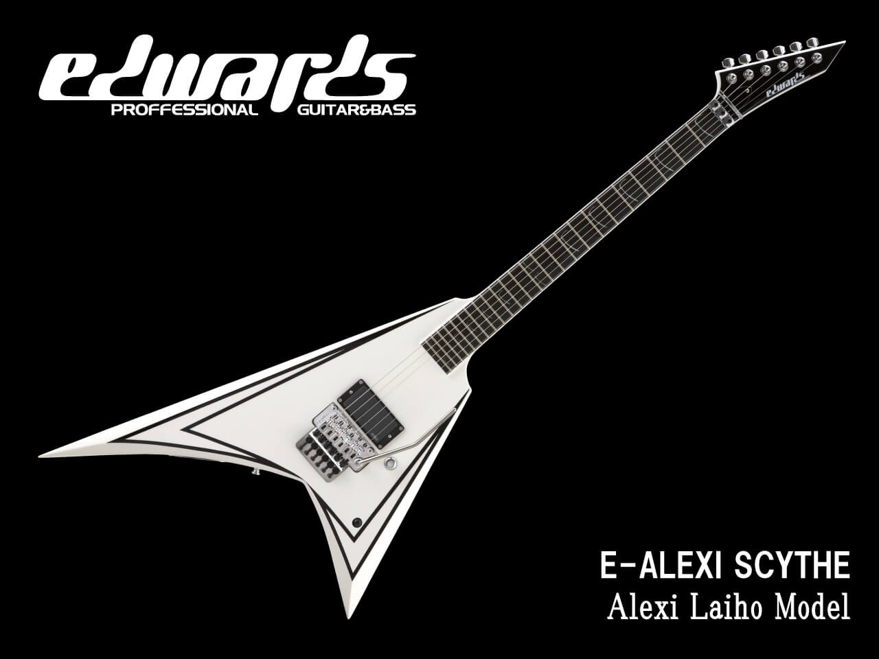 【お取寄せ商品】EDWARDS(エドワーズ) E-ALEXI SCYTHE (BODOM AFTER MIDNIGHT/Alexi Laihoモデル)