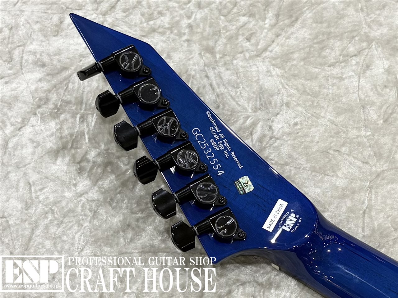 【即納可能】【ESP×バンドリ！コラボレーション】BanG Dream! M-II SAYO / See thru Purple 渋谷店