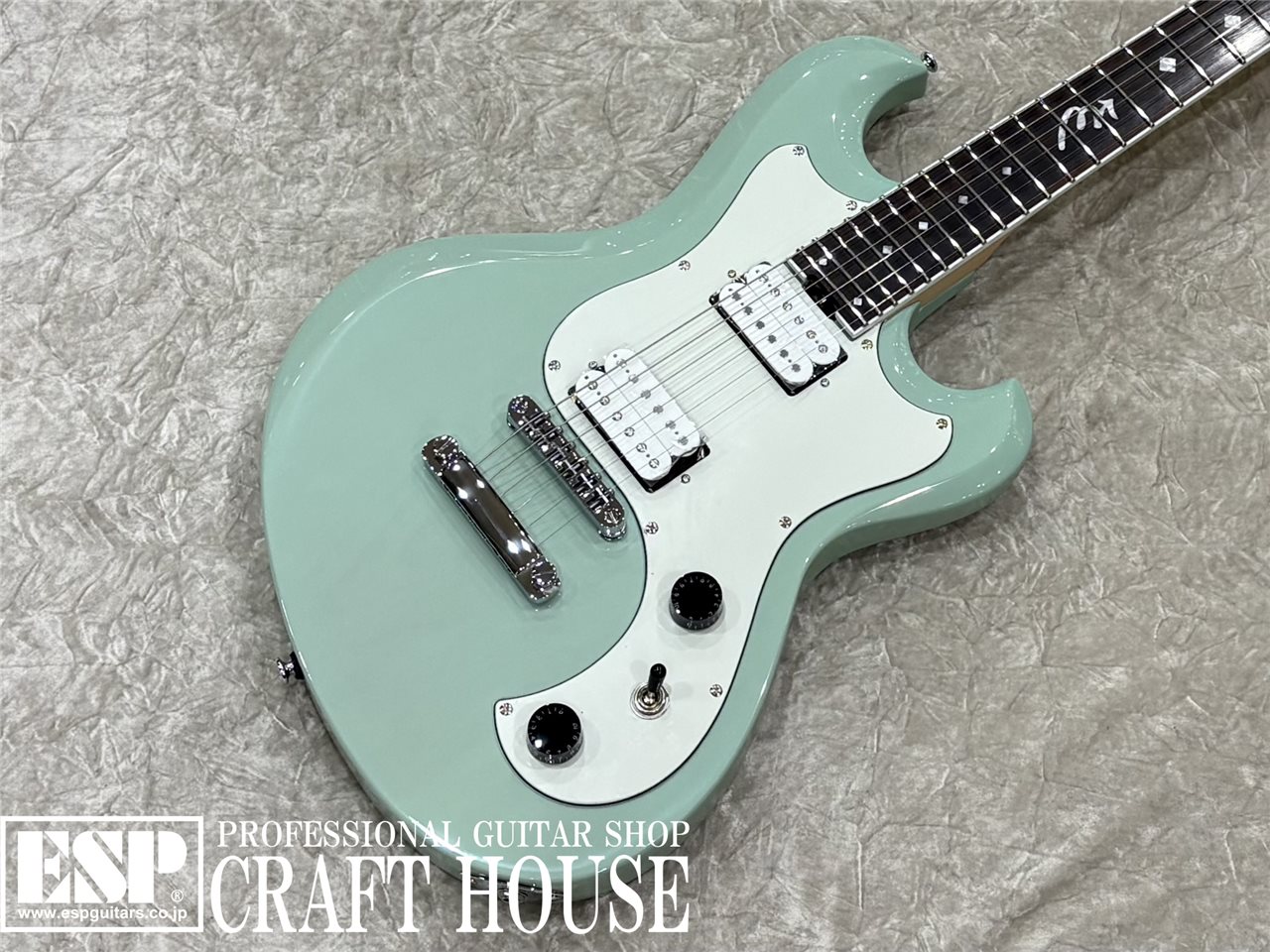 【即納可能】【ESP×バンドリ!コラボレーション】BanG Dream! ULTRATONE Anon / See Thru Surf Green 渋谷店