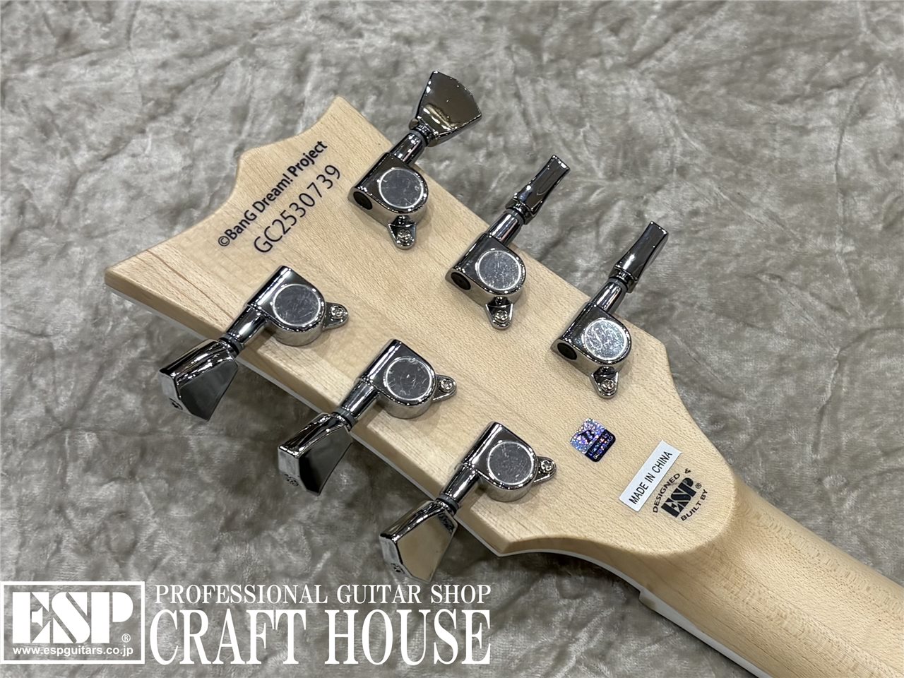 【即納可能】【ESP×バンドリ!コラボレーション】BanG Dream! ULTRATONE Anon / See Thru Surf Green 渋谷店